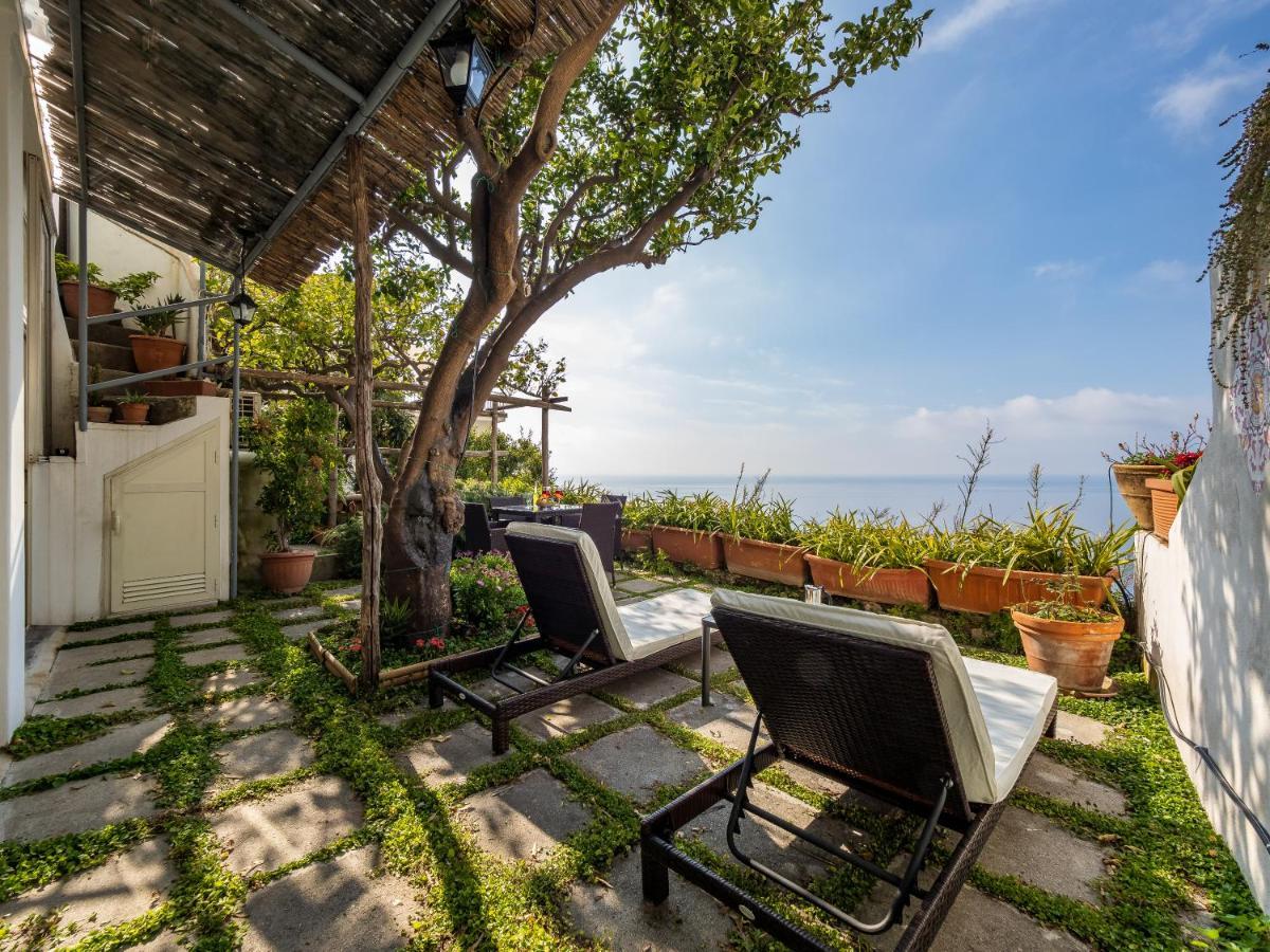 Scorcio D' Oltremare - Sea View Apt In Positano Exterior photo