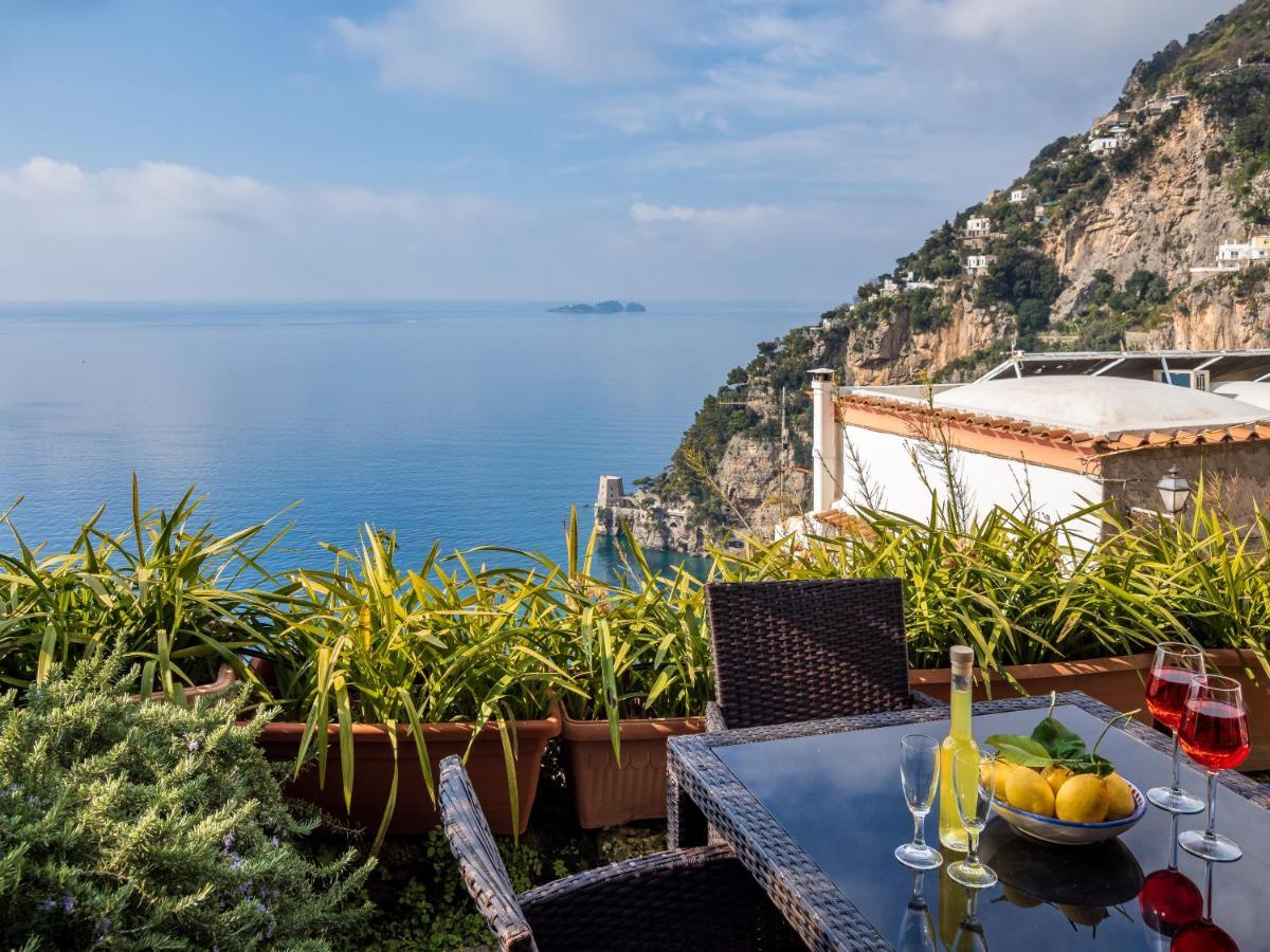 Scorcio D' Oltremare - Sea View Apt In Positano Exterior photo